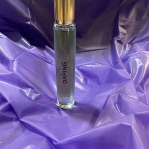 DARING Rollerball Perfume - Green Glass with Gold Cap